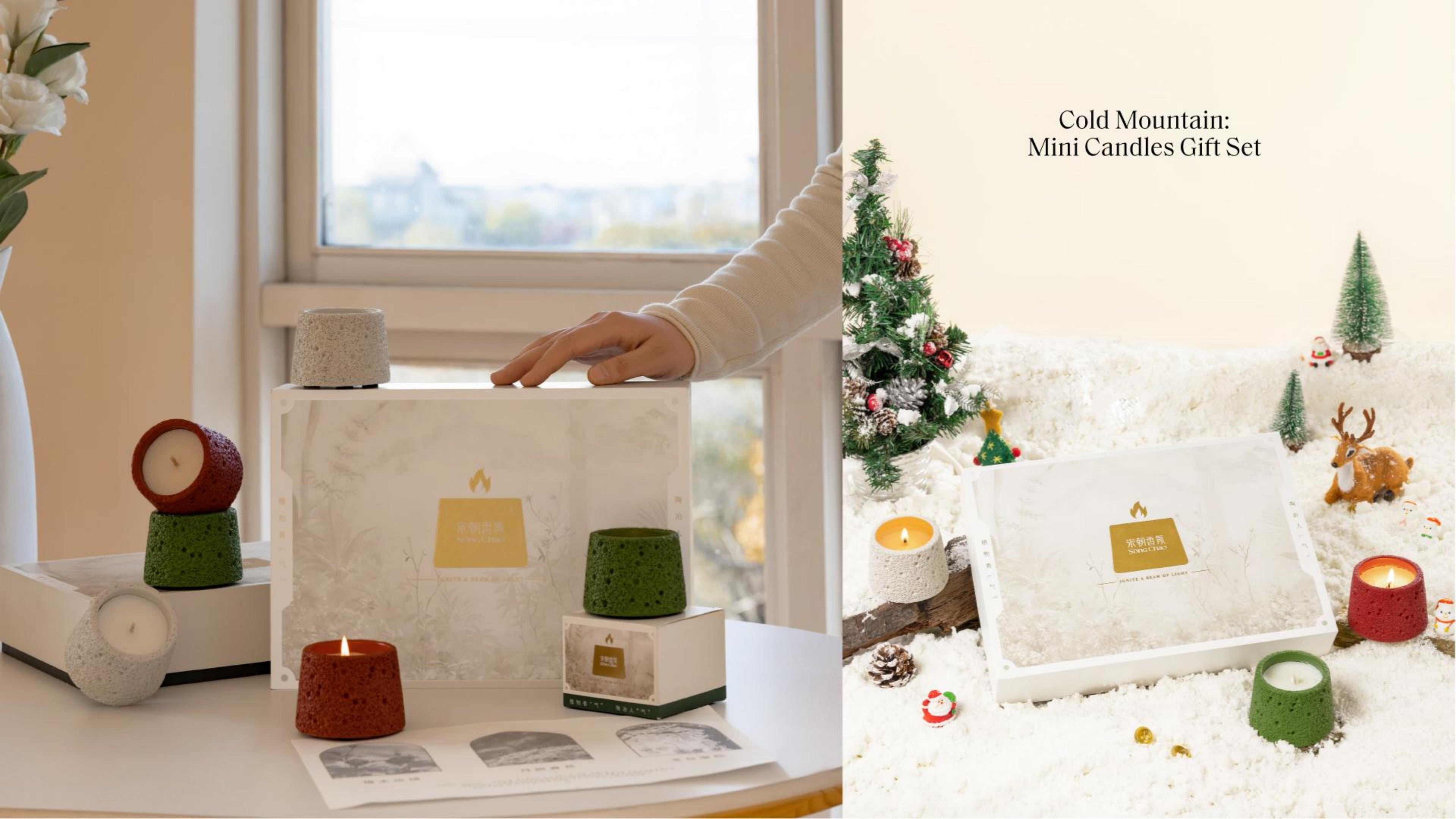 Cold Mountain:Mini Candles Gift Set