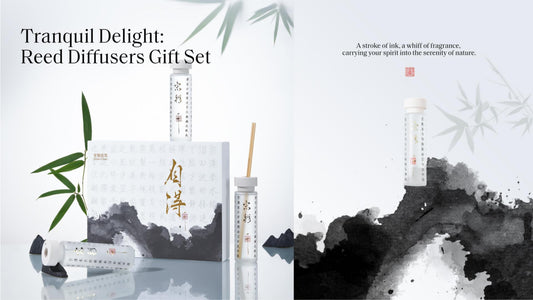 Tranquil Delight:Reed Diffusers Gift Set