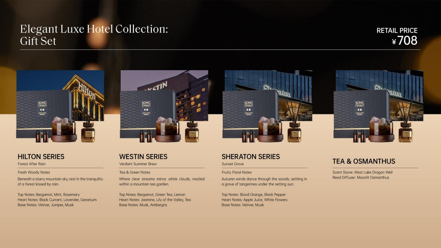 Elegant Luxe Hotel Collection Gift Set