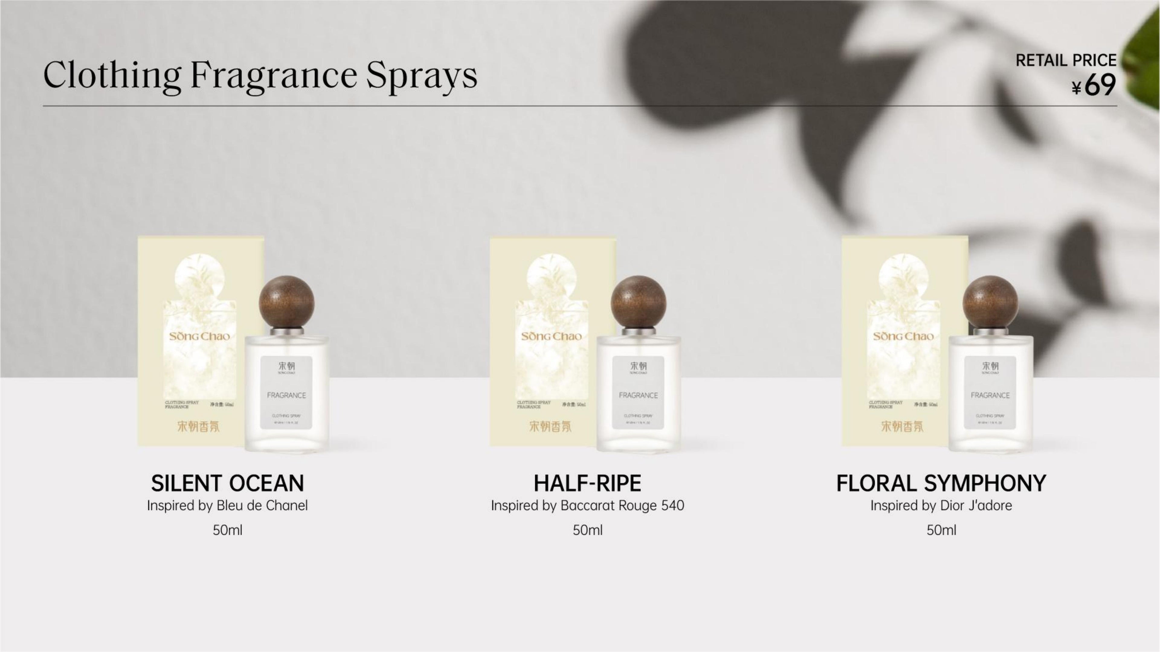 Clothing Fragrance Sprays