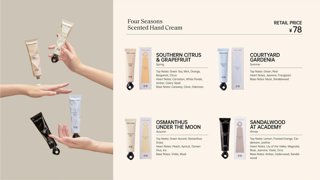 Four Seasons Scented Hand Cream