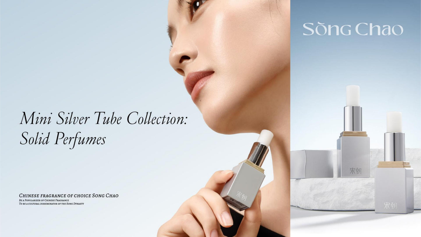 Mini Silver Tube Collection:Solid Perfumes