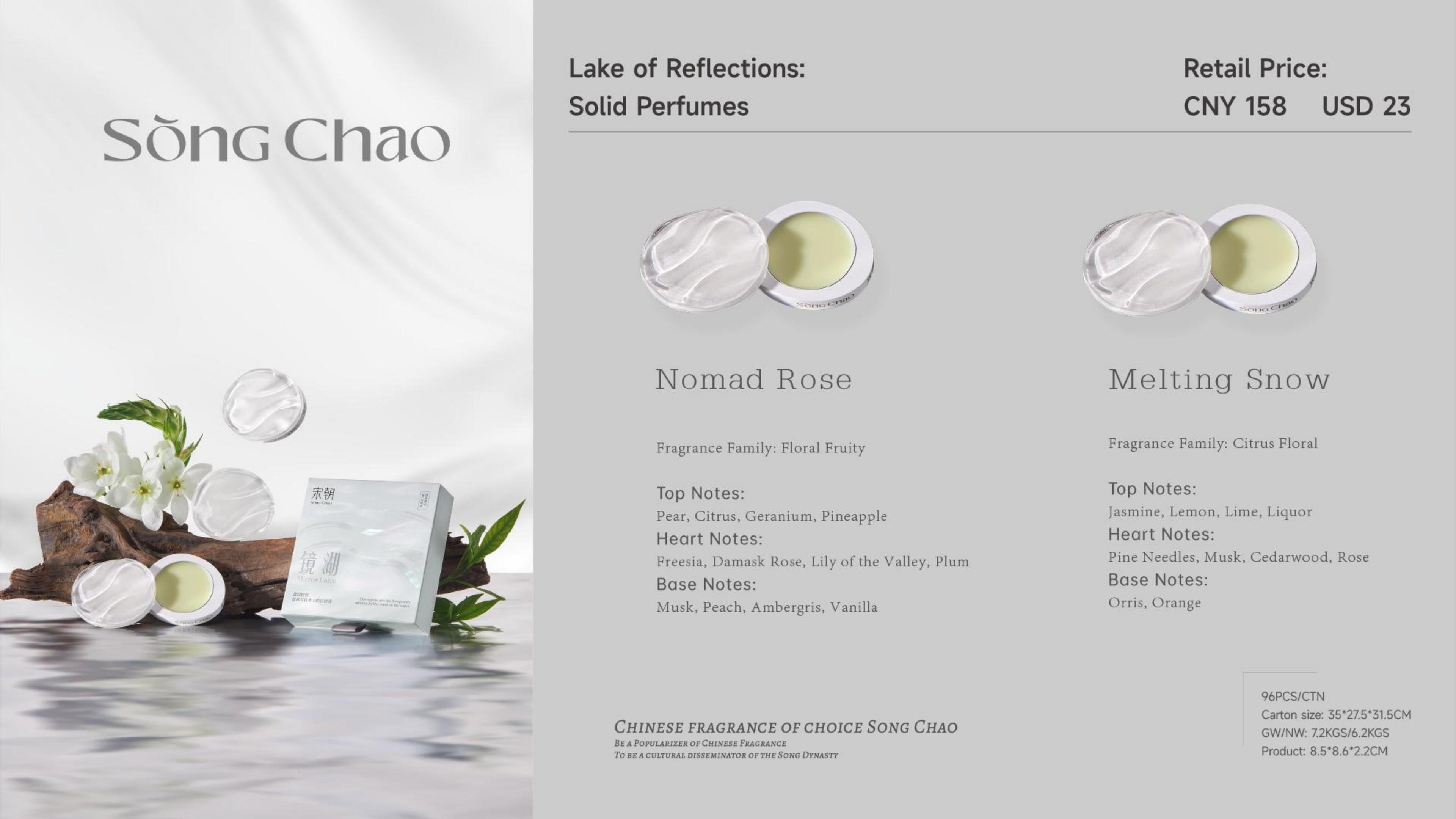 Lake of Reflections:Solid Perfumes