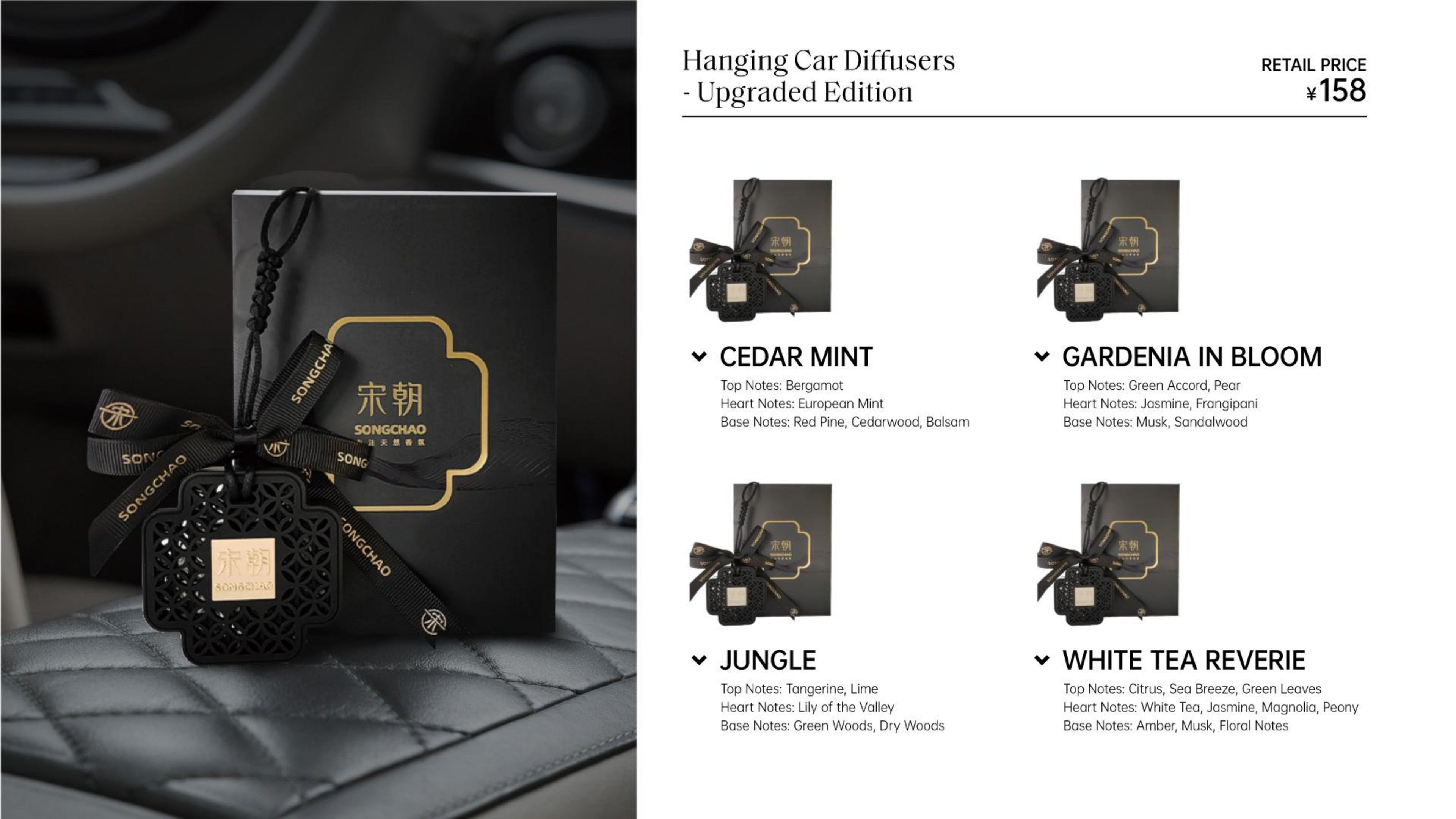 Hanging Car Diffusers - Upgraded Edition