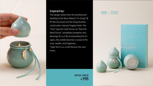 [Fortune Glazed In Celadon] Scented Candles